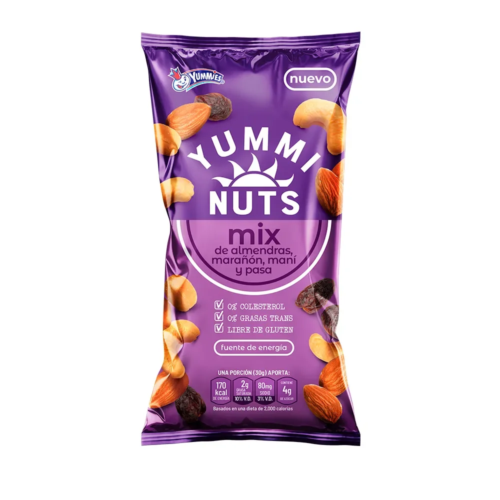 yummi nuts mix semillas 80g