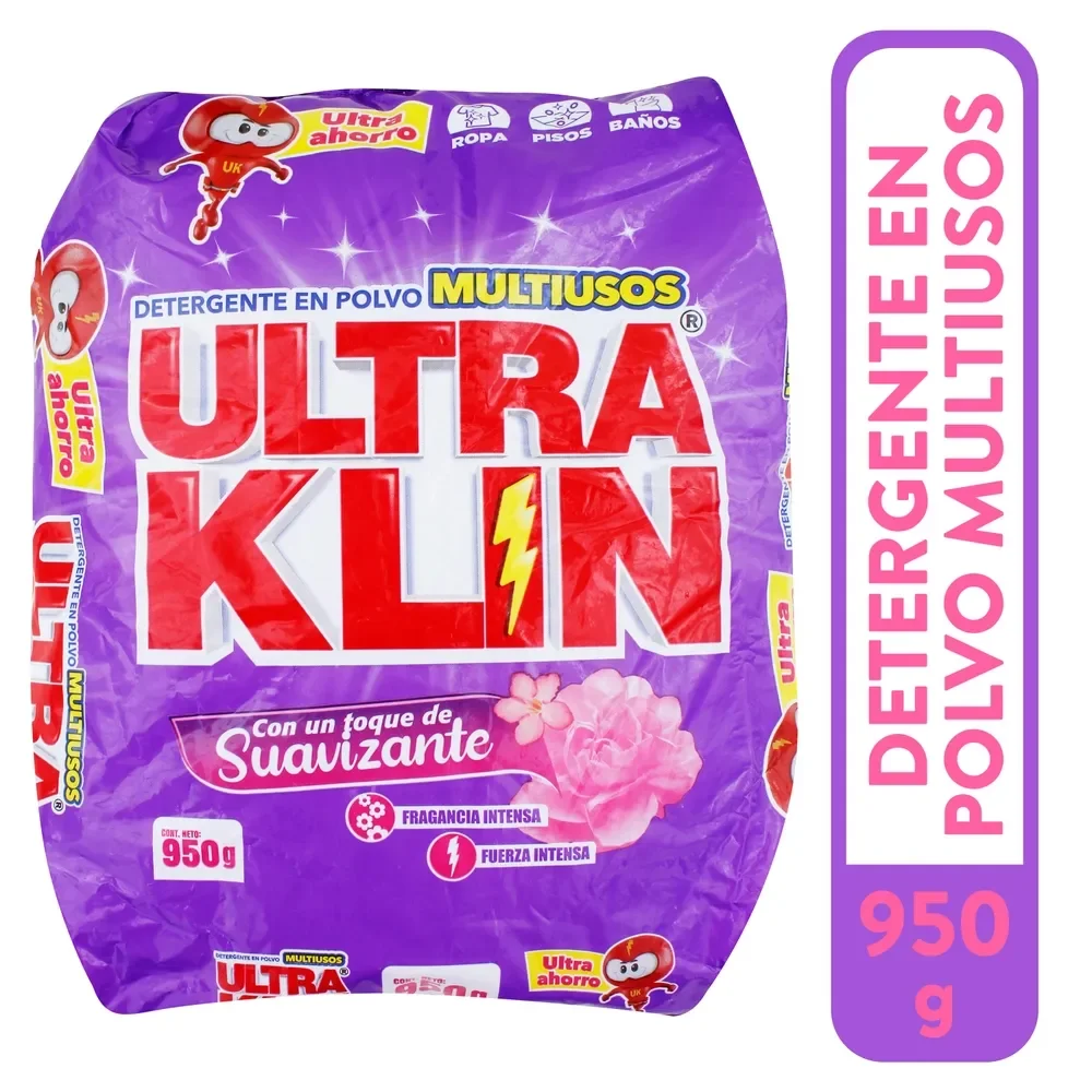 DETERGENTE ULTRAKLIN 950g TOQUE SUAVIZAN