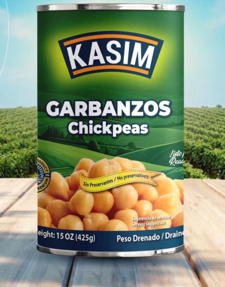 GARBANZOS KASIM LATA 425g