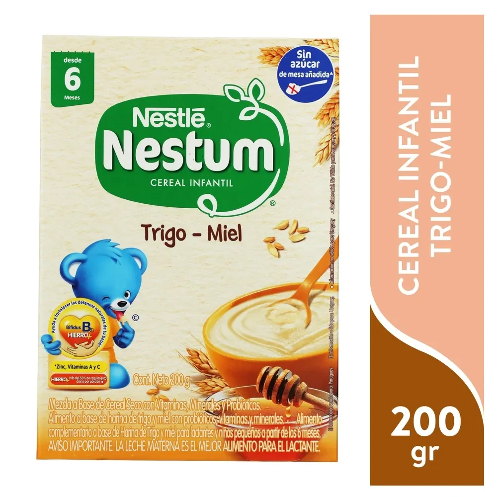 NESTUM CEREAL INFANTIL TRIGO MIEL 200G
