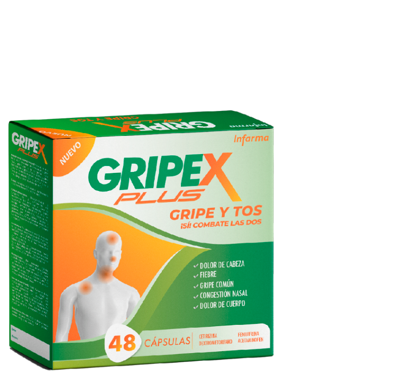 Gripex plus capsula x unidad