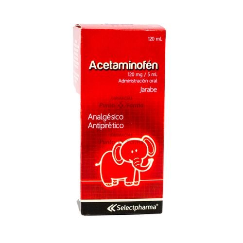 ACETAMINOFEN PARA NIÑOS EN JARABE 120ML