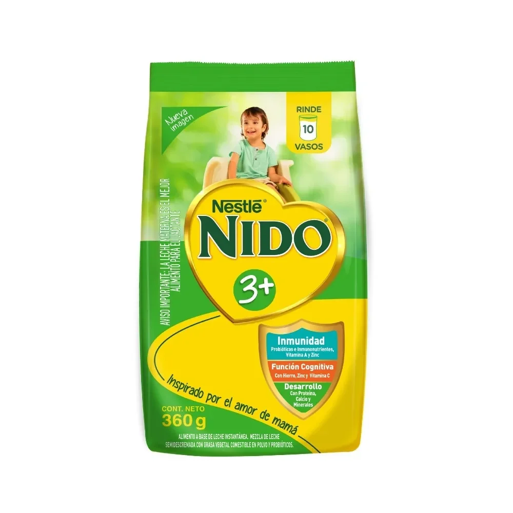 leche nido 3+ 360g