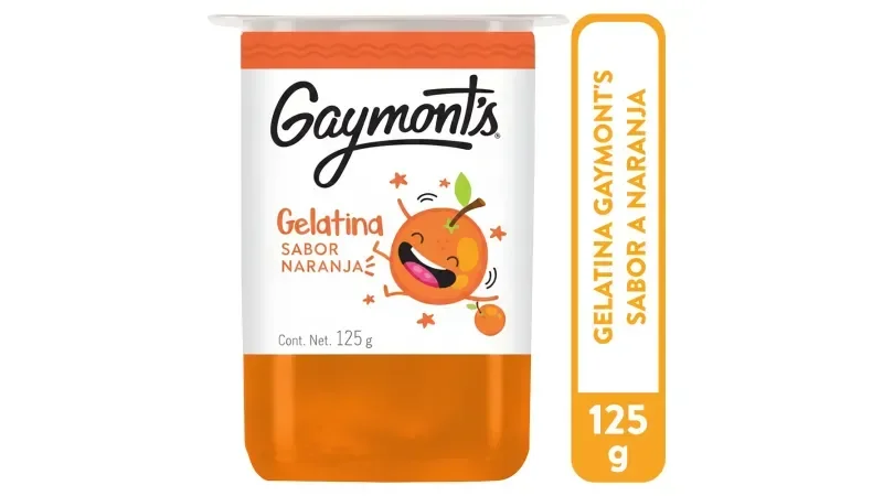 gelatina naranja 125g