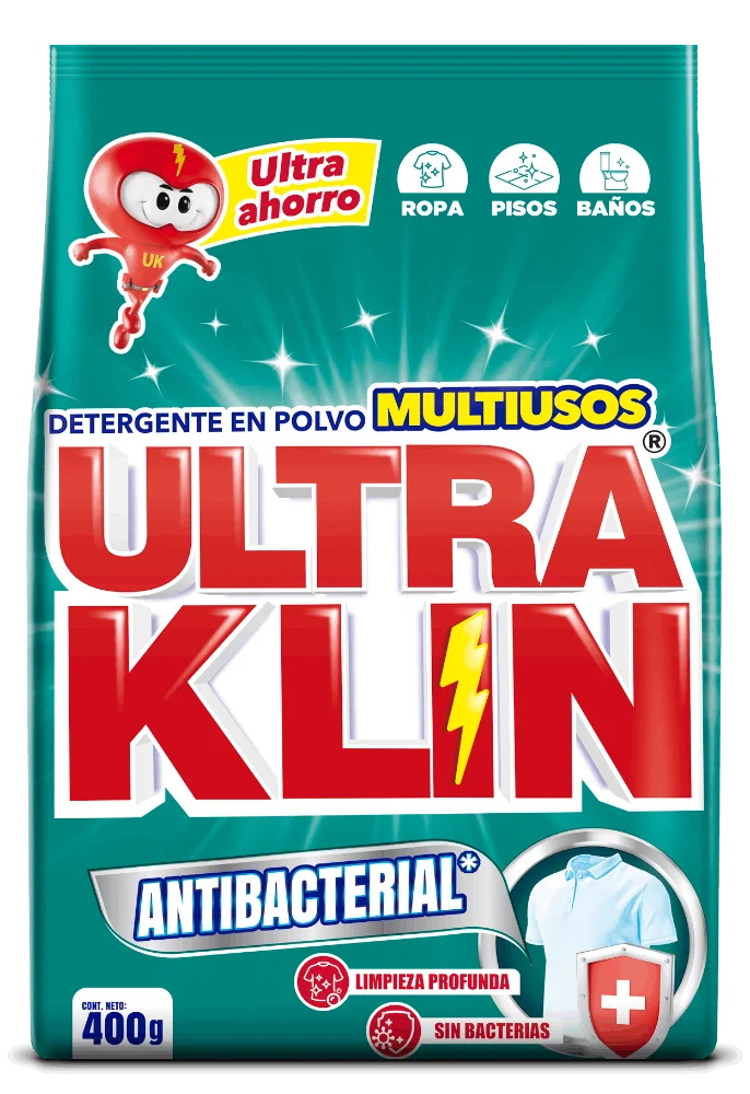 DETER. ULTRA KLIN 400g ANTIBACTERIAL