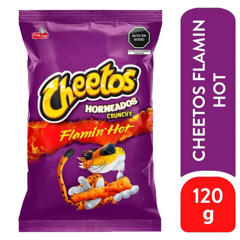 CHEETOS CRUNCHY FH 120G F