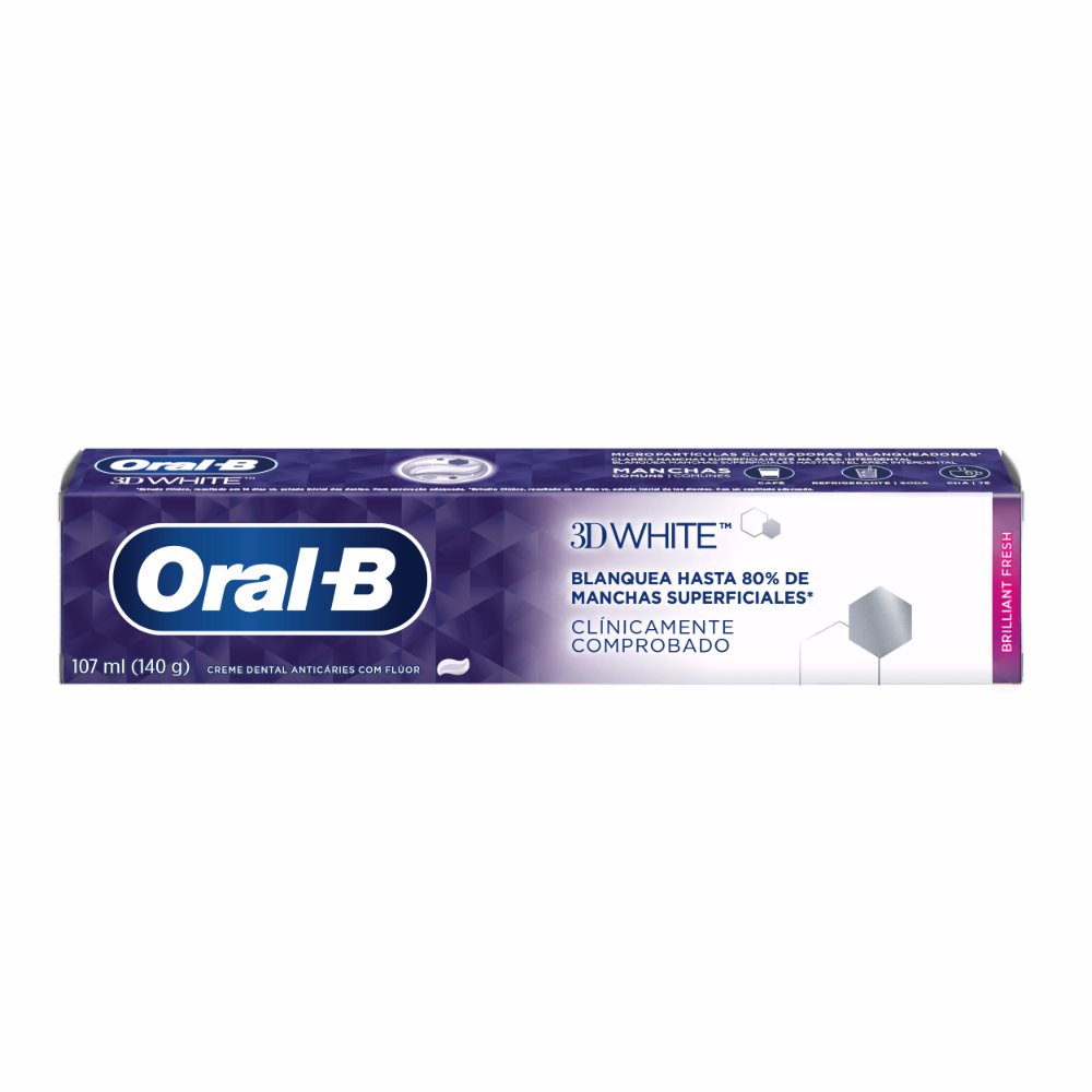 PASTA DENTAL 3D WHITE ORAL B 53ML