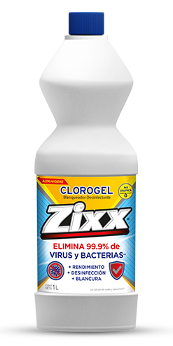 cloro gel 1 litro zixx