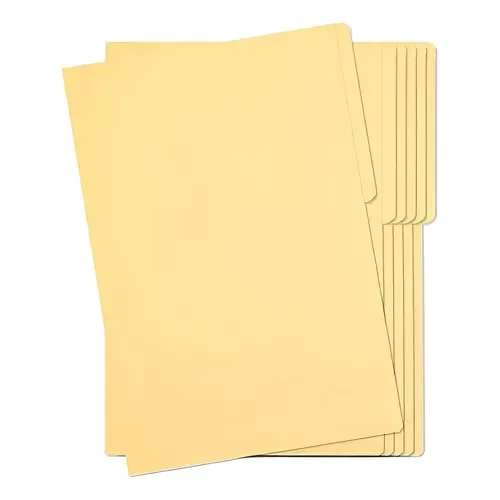 FOLDER AMARILLO CARTA