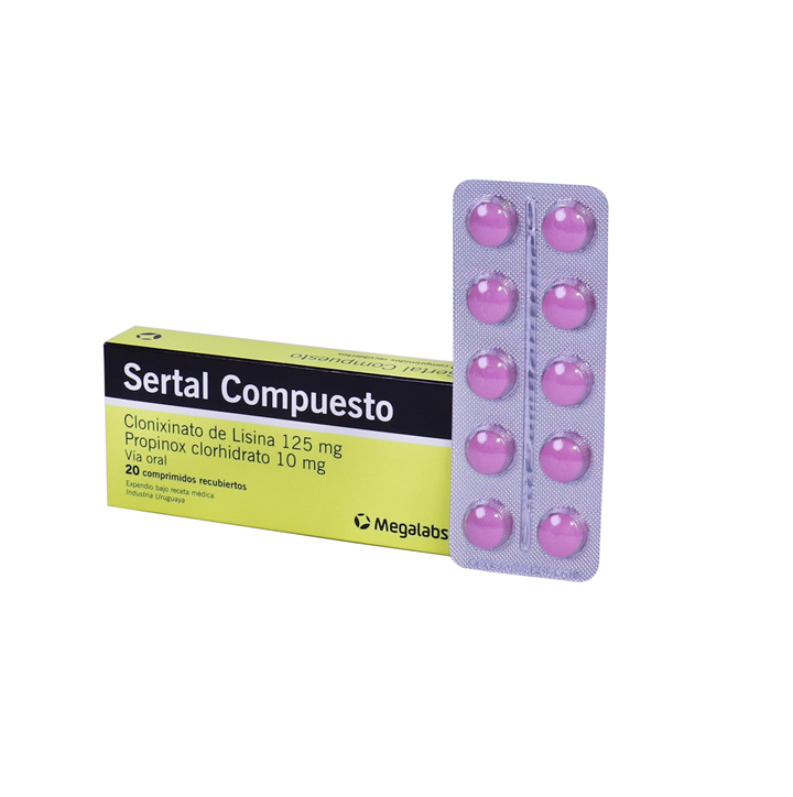 pastilla sertal blister