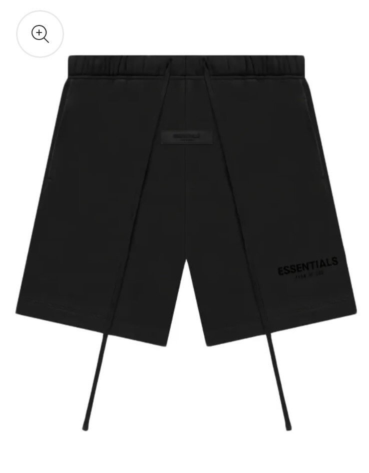 SHORT ESSENTIALS BLACK