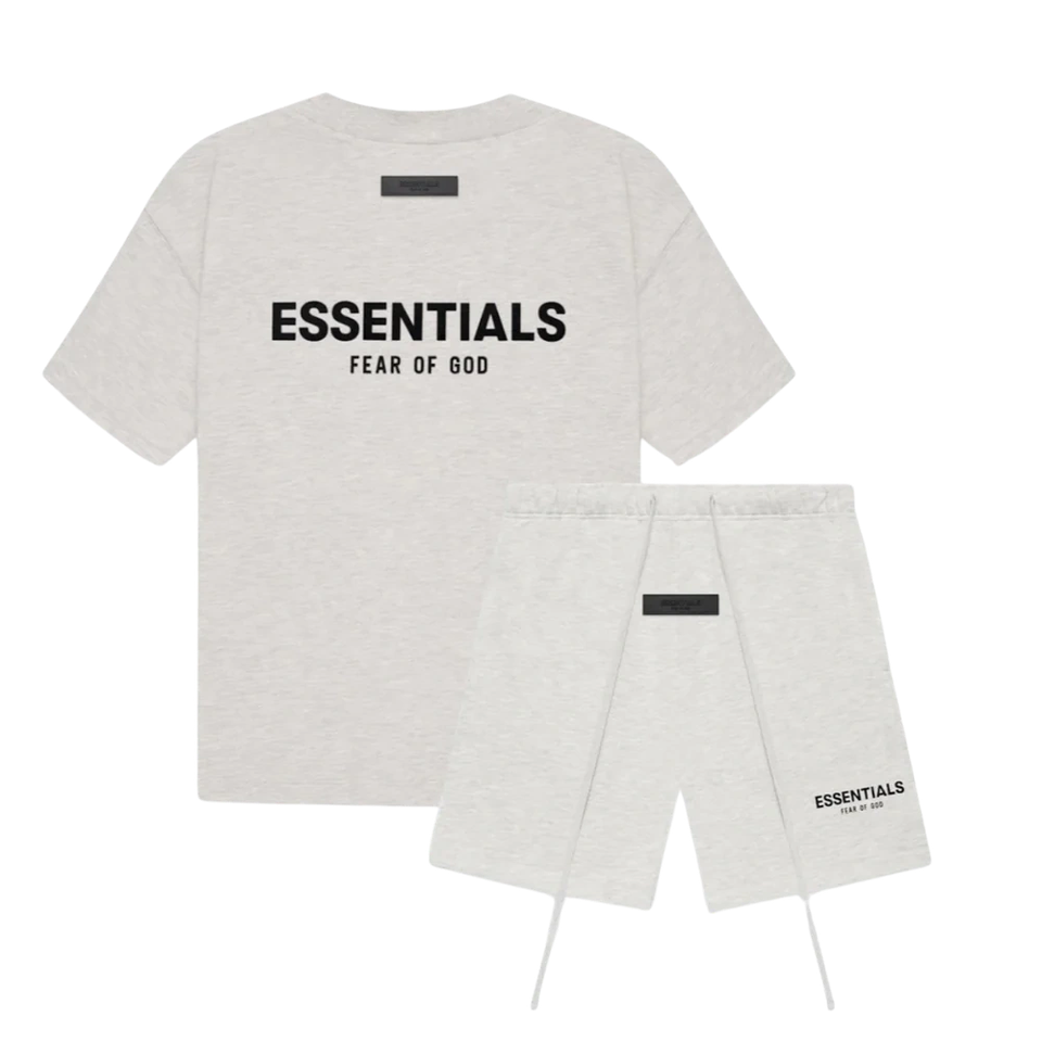 CONJUNTO ESSENTIALS GRIS CLARO