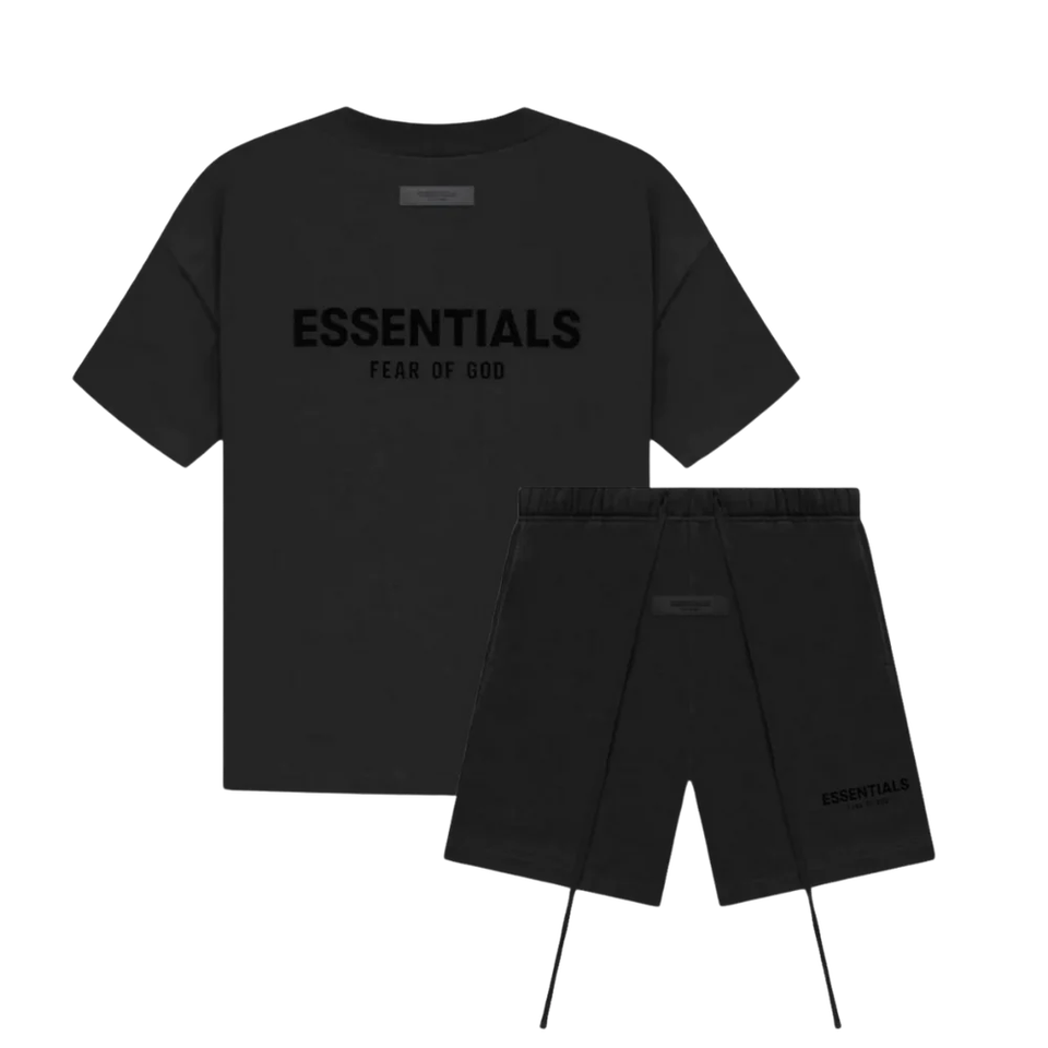 CONJUNTO ESSENTIALS BLACK