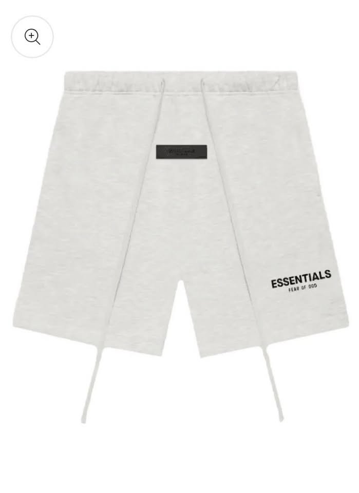 SHORT ESSENTIALS GRIS CLARO