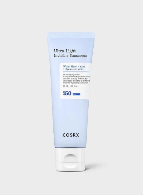Protector solar invisible ultraligero SPF50 PA++++ 50ml - COSRX