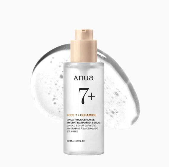 Sérum barrera hidratante de ceramida a base de arroz 7+ 50ml - ANUA