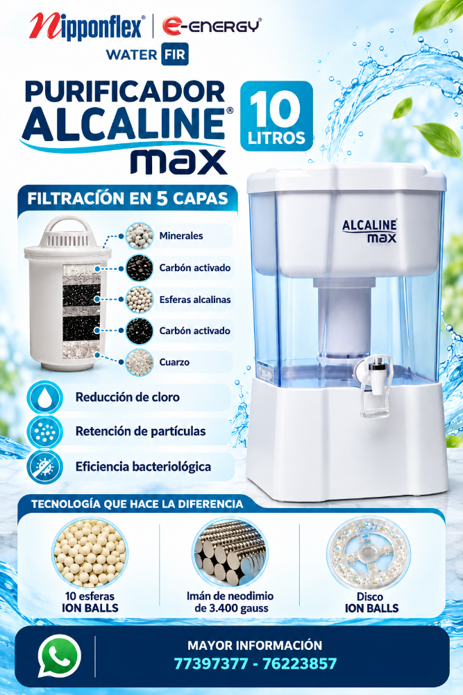 Alcaline Max 10 Litros