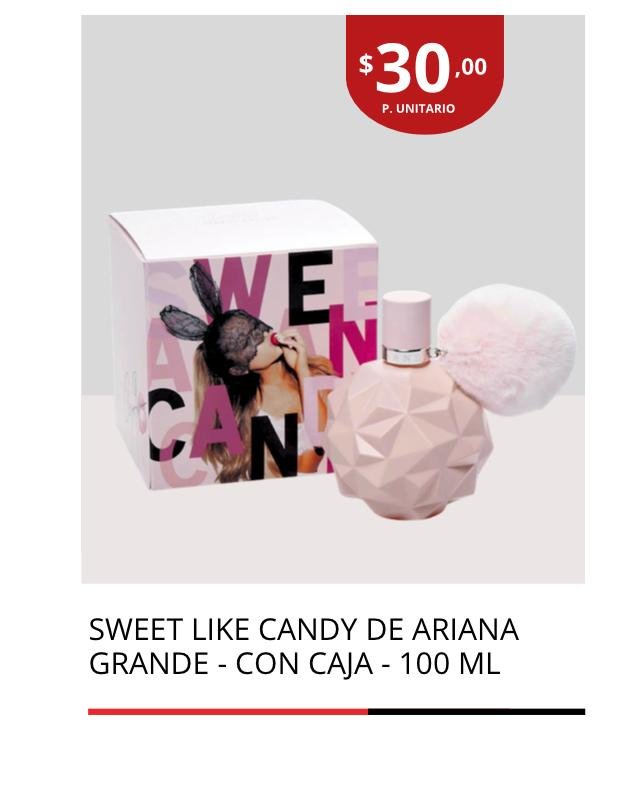 sweet like candy CON CAJA