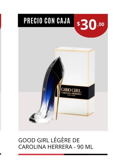 GOOD GIRL LEGERE CON CAJA