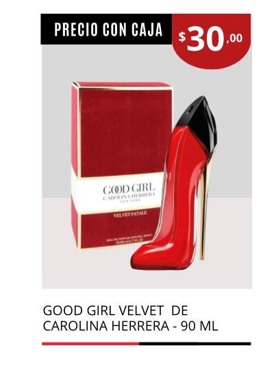 GOOD GIRL VELVET NUEVO