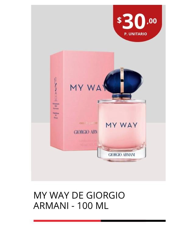 MY WAY CON CAJA  MARCADO