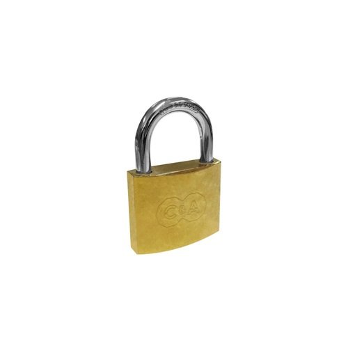 CANDADO 25MM DORADO C & A