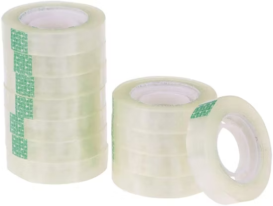 Cinta adhesiva transparente  3/4 50Yrd