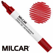 Marcador Para Pizzara Minelis Rojo