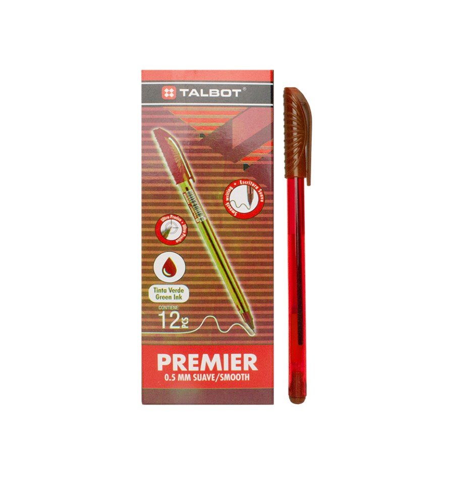 Boligrafo Talbot Primer Rojo