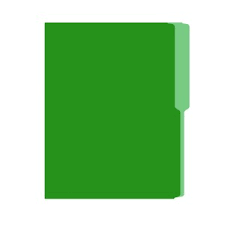 Folder De Color Verde