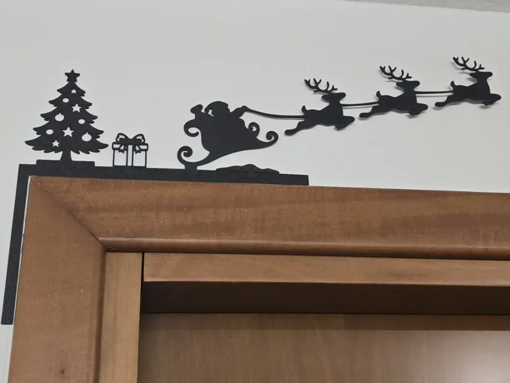 Decoração Modular de Portas de Natal