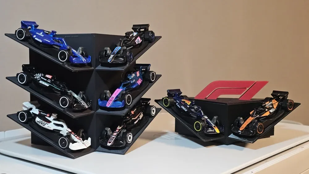 Suporte de Exposição Modular Fórmula 1 em Escala 1/64