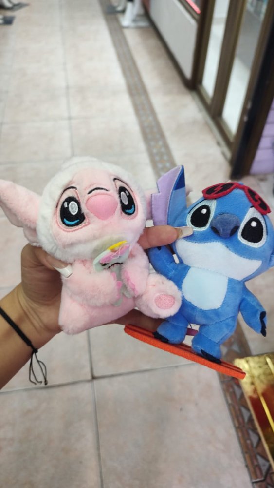 llaveros de peluche de stich