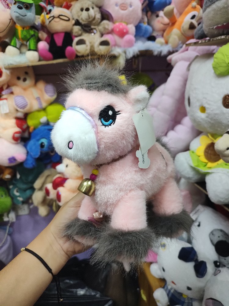 pony campana peludo