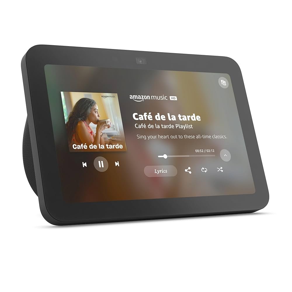 ALEXA ECHO SHOW 8 NEGRO