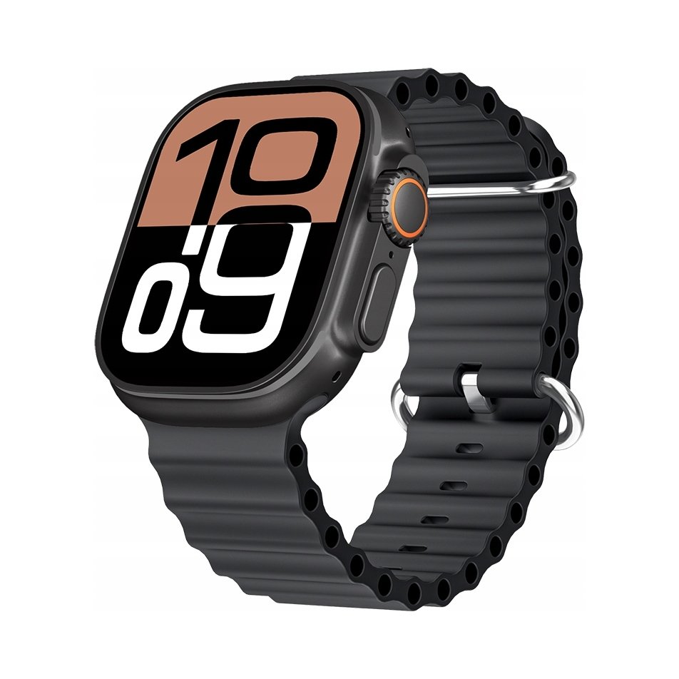 SMARTWATCH HK11 ULTRA 3 COPIA APPLE WATCH ULTRA 3 PANTALLA AMOLED COLOR NEGRO