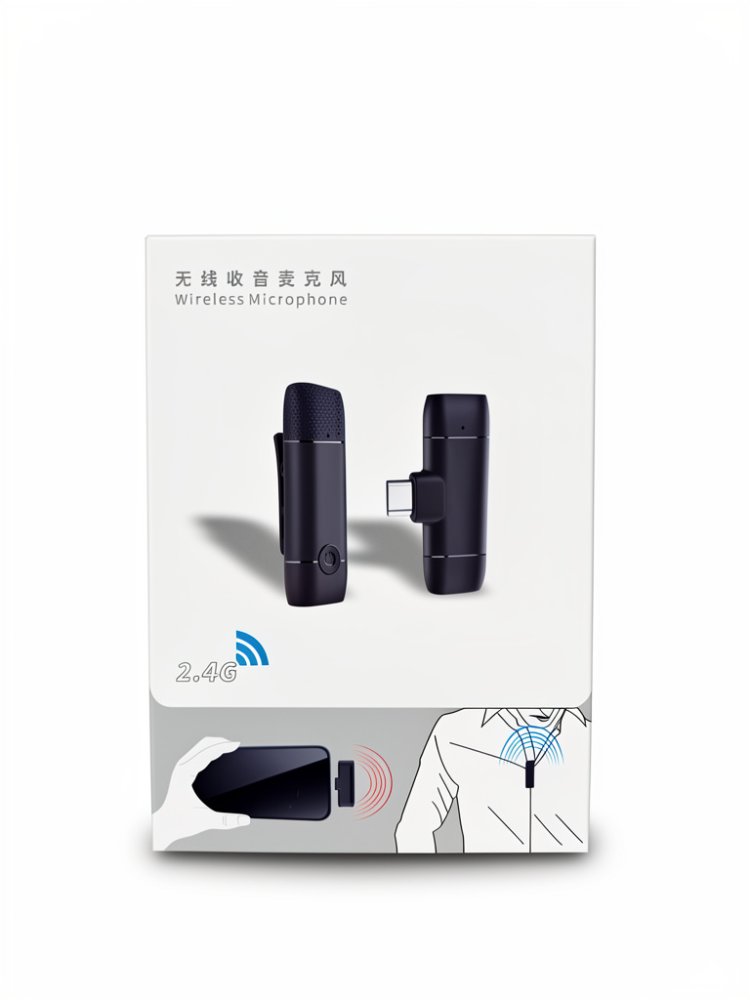 MICROFONO CORBATERO PORTATIL LIGHTNING (IPHONE HASTA EL 14 PRO MAX)