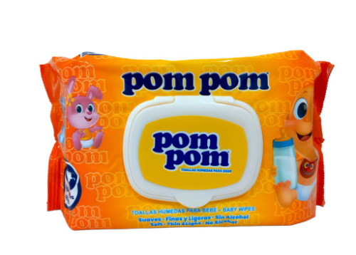 Toallas Húmedas para bebé POM POM