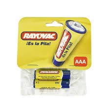 BATERIA RAYOVAC AAA