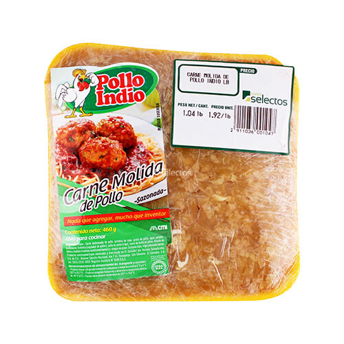 Carne Molida de Pollo Indio