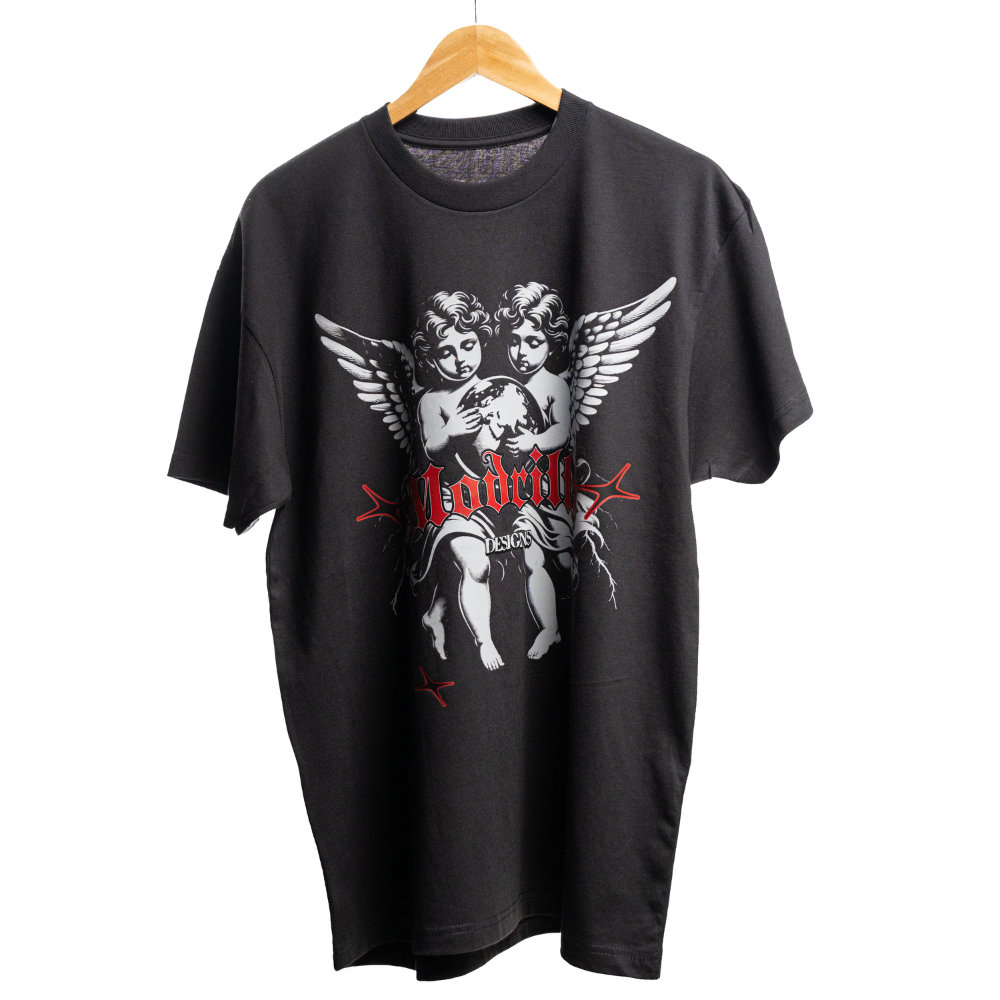 Twin Silver Angels - regular oversized