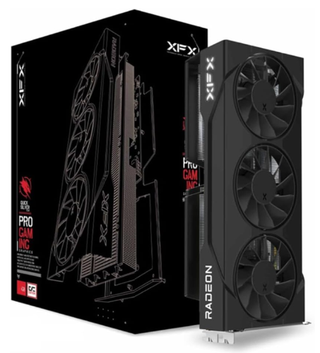 TARJETA GRAFICA XFX RX 9060XT 16GB 3 VENTILADORES