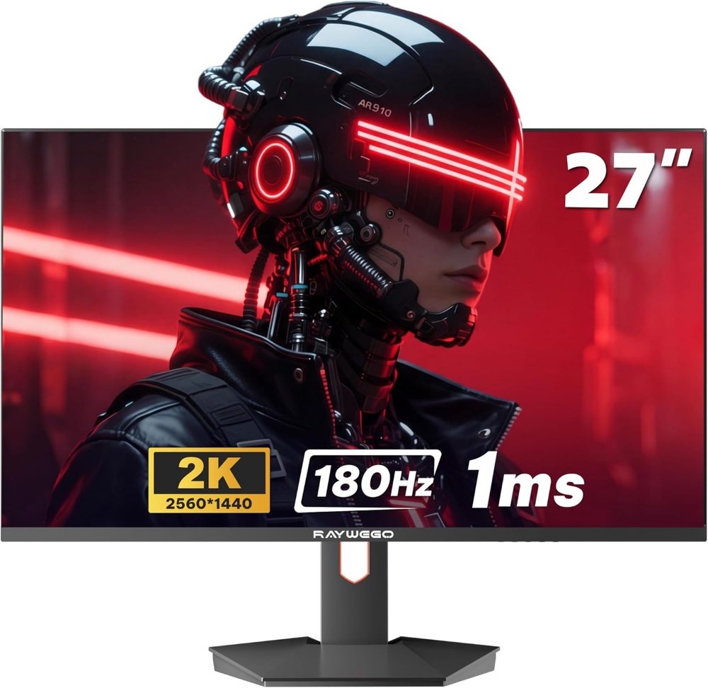MONITOR GAMER DE 27 PULGADAS 2K 180HZ 1MS DE REPUESTA