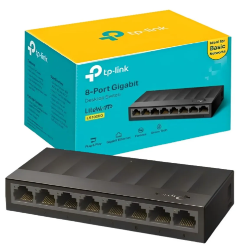 SWITCH TP-LINK 8 PUERTOS 1000MGBS
