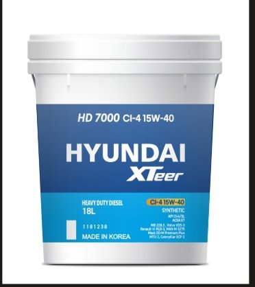 Hyundai Exteer HD7000 15w40 20L