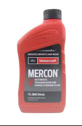 Motorcraft mercon V automatic transmission 1/4