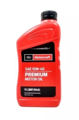 Motorcraft 10w40 premium motor oil 1/4
