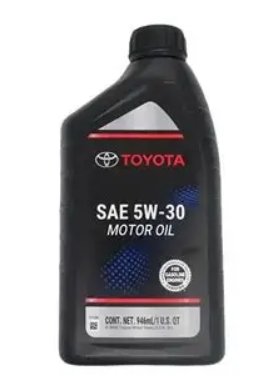 Toyota sae 5w30 synthetic blend 1/4