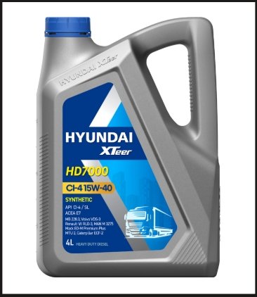 Hyundai Exteer HD7000 15w40 galon 4/1