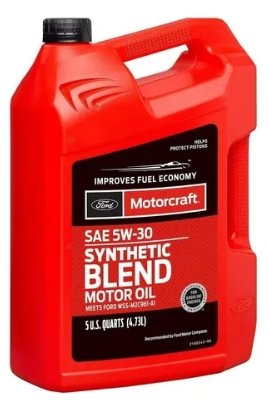 Motorcraft 5w30 synthetic blend galon 5/1